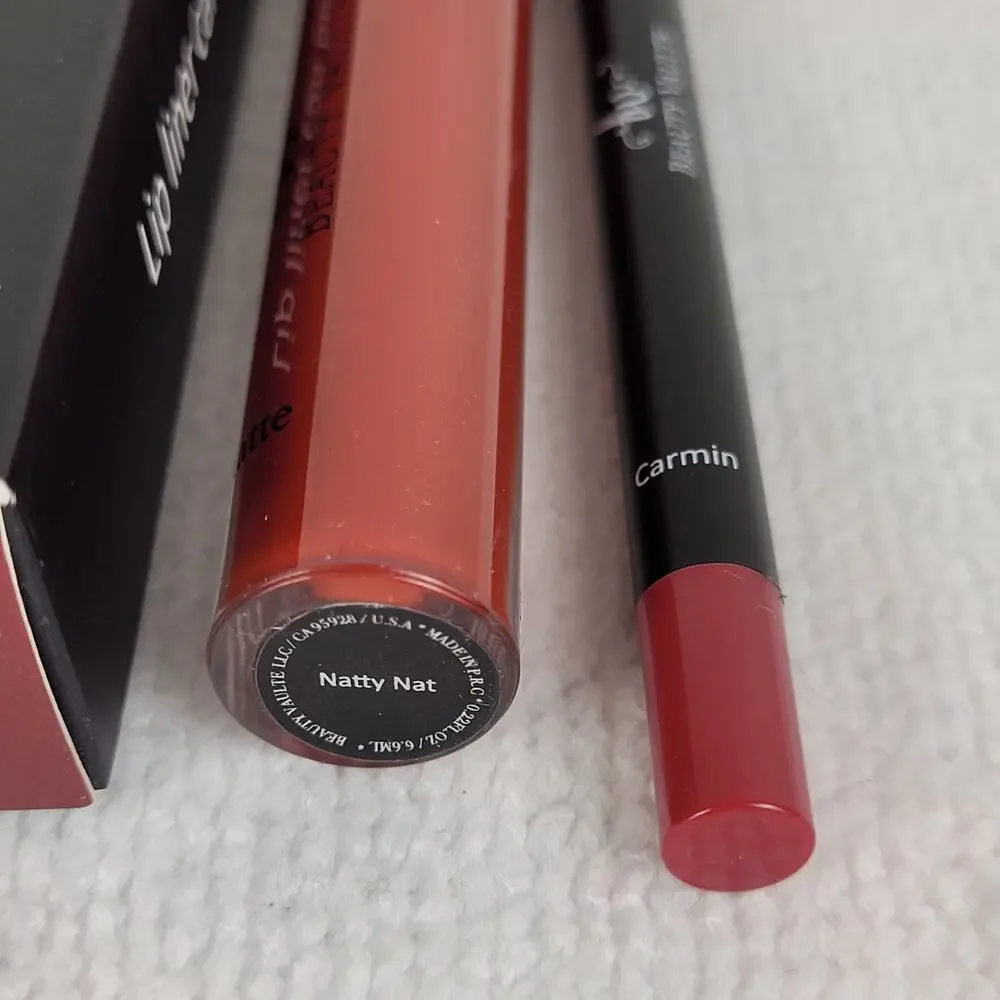 New Beauty Vaulte Erupt lip set matte liquid lipstick and lip liner
